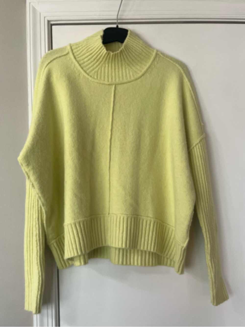 Anthropologie Maeve “Crystal” Tunic Mock Neck Sweater